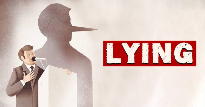 lying against the Lord